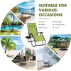 image:imageGiantex 2 PCS Zero Gravity Chair Patio Chaise Lounge Chairs Outdoor Yard Pool Recliner Folding Lounge Chair with Cup Holder BeigeGreen