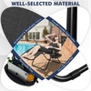 image:imageGiantex 2 PCS Zero Gravity Chair Patio Chaise Lounge Chairs Outdoor Yard Pool Recliner Folding Lounge Chair with Cup Holder BeigeGrey
