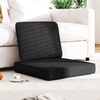 image:imageGiantex Outdoor Chair Cushion for Patio Furniture 24x24 Deep Seat amp 23x18 Backrest Pillow Waterproof amp Fade Resistant Removable Cover Outside Sofa Chair Replacement Cushion TanBlack
