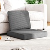 image:imageGiantex Outdoor Chair Cushion for Patio Furniture 24x24 Deep Seat amp 23x18 Backrest Pillow Waterproof amp Fade Resistant Removable Cover Outside Sofa Chair Replacement Cushion TanGray