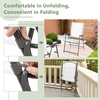 image:imageGiantex Patio Folding Chairs Set of 2 Portable Outdoor Dining Chairs with Rustproof Metal Frame for Lawn Front Porch Deck Garden Backyard Camping WhiteWhite