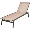 image:imageGiantex Chaise Lounge Chair Patio Chaise Lounger with 6Position Adjustable Backrest and Breathable Fabric Outdoor Recliner for Patio Poolside Backyard and Garden 1 BeigeBeige