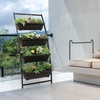 image:imageGiantex 5Tier Wooden Vertical Raised Garden Bed with Legs Set 2 Tiered Plant Box for Herbs Garden Vegetables Fruits Indoor Outdoor Freestanding Planter Stand Flower Rack for Patio Balcony amp Yard1