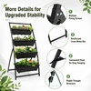 image:imageGiantex 5Tier Wooden Vertical Raised Garden Bed with Legs Set 2 Tiered Plant Box for Herbs Garden Vegetables Fruits Indoor Outdoor Freestanding Planter Stand Flower Rack for Patio Balcony amp Yard2