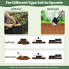 image:imageGiantex 70 Pcs Garden Landscape Edging Border 345 FT Flexible Plastic Lawn Edging with Interlocking Panels Garden Border Edging for Flower Beds Tree Rings Pathways amp Backyard Easy DIY No Stakes