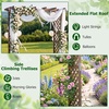 image:imageGiantex 85 Garden Arch Trellis Wood Garden Arbor with Flat Top for Climbing Plants Roses amp Vines Outdoor Wooden Wedding Arch for Ceremony Backyard Lawn Patio Garden Entrance DecorationDark Brown