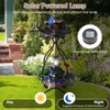 image:imageGiantex Bird Bath with Planter  Solar Lighted Bird Bath for Outside with Bird Feeder Lotus Water Bowl for Bathing Flower Planter with Drainage Holes Standing Birdbath for Garden Yard BronzeBronze