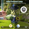 image:imageGiantex Bird Bath with Planter  Solar Lighted Bird Bath for Outside with Bird Feeder Lotus Water Bowl for Bathing Flower Planter with Drainage Holes Standing Birdbath for Garden Yard BronzeGreen