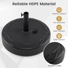 image:imageGiantex Fillable Umbrella Base Stand 80 lbs Heavy Duty HDPE Patio Umbrella Base Weighted with Water amp Sand 2 Adjustable Knobs Fits 1519 Poles for Outdoor Deck Pool Garden1100 Pounds