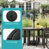 image:imageGiantex Fillable Umbrella Base Stand 80 lbs Heavy Duty HDPE Patio Umbrella Base Weighted with Water amp Sand 2 Adjustable Knobs Fits 1519 Poles for Outdoor Deck Pool Garden880 Pounds