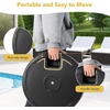 image:imageGiantex Fillable Umbrella Base Stand 80 lbs Heavy Duty HDPE Patio Umbrella Base Weighted with Water amp Sand 2 Adjustable Knobs Fits 1519 Poles for Outdoor Deck Pool Garden750 Pounds
