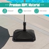 image:imageGiantex Fillable Umbrella Base Stand 80 lbs Heavy Duty HDPE Patio Umbrella Base Weighted with Water amp Sand 2 Adjustable Knobs Fits 1519 Poles for Outdoor Deck Pool Garden440 Pounds