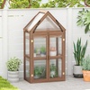 image:imageGiantex Garden Cold Frame Mini Greenhouse Storage Shelves w Transparent FlipTop Roof amp 3 Adjustable Shelves Indoor amp Outdoor Use for Garden Patio Balcony