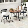 image:imageGiantex Half Round Folding Table Half Moon Dining Table with HeavyDuty Metal Frame Portable SpaceSaving SemiCircle Bistro Table for Banquet Event Patio Garden Entryway 22