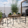 image:imageGiantex Patio Bar Table Outdoor Square Bistro Bar High Table All Weather Patio Dining Table Garden Backyard Porch Lawn Poolside
