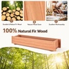 image:imageGiantex Raised Garden Bed 36 x 7 x 65 Wooden Elevated Planter Box for Flower Vegetable Herb Garden Window Mounted Plant Box for Planting Garden Backyard Patio1