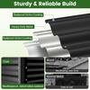 image:imageGiantex Raised Garden Bed with Legs 44 x 22 x 32 Metal Large Elevated Planter Box for Vegetable Flower Fruit Herb Heavy Duty Outdoor Gardening Planter for Backyard Patio Balcony BlackBlack