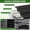 image:imageGiantex Raised Garden Bed with Legs 44 x 22 x 32 Metal Large Elevated Planter Box for Vegetable Flower Fruit Herb Heavy Duty Outdoor Gardening Planter for Backyard Patio Balcony BlackBlack