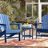 image:imageGiantex Side Table Outdoor Small Patio Table 18 Adirondack Table Weather Resistant End Tables Outside Square Tea Table for Patio Backyard Poolside Garden Balcony 1 WhiteNavy
