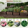 image:imageGiantex Wooden Raised Garden Bed 23 x 23 Square Fir Wood Planter Box with OpenEnded Base for Vegetables Flowers Herbs Indoor Outdoor Elevated Planter Container for Patio Yard Garden amp Balcony23 x 23 x 9