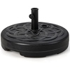 image:imageGiantex Fillable Umbrella Base Stand 80 lbs Heavy Duty HDPE Patio Umbrella Base Weighted with Water amp Sand 2 Adjustable Knobs Fits 1519 Poles for Outdoor Deck Pool Garden1020 Pounds