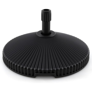 image:imageGiantex Fillable Umbrella Base Stand 80 lbs Heavy Duty HDPE Patio Umbrella Base Weighted with Water amp Sand 2 Adjustable Knobs Fits 1519 Poles for Outdoor Deck Pool Garden550 Pounds