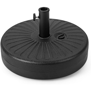 image:imageGiantex Fillable Umbrella Base Stand 80 lbs Heavy Duty HDPE Patio Umbrella Base Weighted with Water amp Sand 2 Adjustable Knobs Fits 1519 Poles for Outdoor Deck Pool Garden750 Pounds