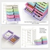 image:imageGiantex 10Drawer Rolling Storage Cart wWheels Handle Removable Drawers Mobile Organizer Storage Unit Trolley Utility Cart for Home Kitchen Living Room Office Play Room Green GradientPastel Ice Cream