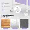 image:imageGiantex 10Drawer Rolling Storage Cart wWheels Handle Removable Drawers Mobile Organizer Storage Unit Trolley Utility Cart for Home Kitchen Living Room Office Play Room Green GradientPastel Ice Cream