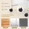 image:imageGiantex 10Drawer Rolling Storage Cart wWheels Handle Removable Drawers Mobile Organizer Storage Unit Trolley Utility Cart for Home Kitchen Living Room Office Play Room Green GradientClear