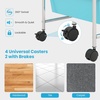 image:imageGiantex 10Drawer Rolling Storage Cart wWheels Handle Removable Drawers Mobile Organizer Storage Unit Trolley Utility Cart for Home Kitchen Living Room Office Play Room Green GradientMulticolor