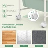 image:imageGiantex 10Drawer Rolling Storage Cart wWheels Handle Removable Drawers Mobile Organizer Storage Unit Trolley Utility Cart for Home Kitchen Living Room Office Play Room Green GradientMacaron Multicolor