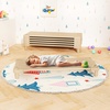 image:imageGiantex Stackable Daycare Cots for Sleeping 53 L x 24 W Portable Nap Cots for Kids and Toddlers wEasy Lift Corners SpaceSaving Toddler Bed for Preschool Classroom Pet Daycare Pack of 6 MultiSand