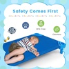 image:imageGiantex Stackable Daycare Cots for Sleeping 53 L x 24 W Portable Nap Cots for Kids and Toddlers wEasy Lift Corners SpaceSaving Toddler Bed for Preschool Classroom Pet Daycare Pack of 6 MultiBlue6 Pcs