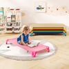 image:imageGiantex Stackable Daycare Cots for Sleeping 53 L x 24 W Portable Nap Cots for Kids and Toddlers wEasy Lift Corners SpaceSaving Toddler Bed for Preschool Classroom Pet Daycare Pack of 6 MultiMulti Color