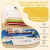 image:imageGiantex Stackable Daycare Cots for Sleeping 53 L x 24 W Portable Nap Cots for Kids and Toddlers wEasy Lift Corners SpaceSaving Toddler Bed for Preschool Classroom Pet Daycare Pack of 6 MultiMulti Color