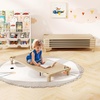 image:imageGiantex Stackable Daycare Cots for Sleeping 53 L x 24 W Portable Nap Cots for Kids and Toddlers wEasy Lift Corners SpaceSaving Toddler Bed for Preschool Classroom Pet Daycare Pack of 6 MultiSand
