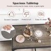image:imageGiantex 3Piece Dining Table Set for 2 Small Industrial Kitchen Table with 2 Chairs Metal Frame Space Saving Dinette Set for Breakfast Nook Dinner Small Space Apartment Living Room Grey OakGrey