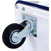 image:imageGiantex 5 660lbs Platform Cart Dolly Folding Foldable Moving Warehouse Push Hand Truck Blue 355inch x 24inch BaseboardCompact Heavyduty