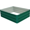image:imageGiantex 3Tier Raised Garden Bed 47 x47x24 HeavyDuty Metal Outdoor Planter Box wOpenEnded Base Elevated Planter Box for Vegetable Fruit Flower Herb Patio Backyard Raised Bed Kit1