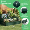 image:imageGiantex 3Tier Raised Garden Bed 47 x47x24 HeavyDuty Metal Outdoor Planter Box wOpenEnded Base Elevated Planter Box for Vegetable Fruit Flower Herb Patio Backyard Raised Bed Kit1
