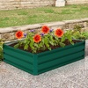 image:imageGiantex 3Tier Raised Garden Bed 47 x47x24 HeavyDuty Metal Outdoor Planter Box wOpenEnded Base Elevated Planter Box for Vegetable Fruit Flower Herb Patio Backyard Raised Bed Kit1