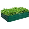 image:imageGiantex 3Tier Raised Garden Bed 47 x47x24 HeavyDuty Metal Outdoor Planter Box wOpenEnded Base Elevated Planter Box for Vegetable Fruit Flower Herb Patio Backyard Raised Bed Kit1