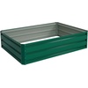 image:imageGiantex 3Tier Raised Garden Bed 47 x47x24 HeavyDuty Metal Outdoor Planter Box wOpenEnded Base Elevated Planter Box for Vegetable Fruit Flower Herb Patio Backyard Raised Bed Kit1