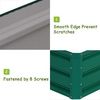 image:imageGiantex 3Tier Raised Garden Bed 47 x47x24 HeavyDuty Metal Outdoor Planter Box wOpenEnded Base Elevated Planter Box for Vegetable Fruit Flower Herb Patio Backyard Raised Bed Kit1