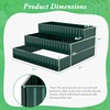 image:imageGiantex 3Tier Raised Garden Bed 47 x47x24 HeavyDuty Metal Outdoor Planter Box wOpenEnded Base Elevated Planter Box for Vegetable Fruit Flower Herb Patio Backyard Raised Bed Kit1