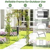 image:imageGiantex 87 Metal Garden Arbor Arch Trellis for Climbing Plants Vines  Decorative Outdoor Archway with PowderCoated Heavy Duty Frame Wedding Arbor for Ceremony Party Backyard Lawn Decoration66W x 95H