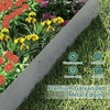 image:imageGiantex Galvanized Metal Landscape Edging 6 Pcs Flexible Galvanized Metal Garden Edging Border with Wood Grain Look 20FT Bendable Interlocking Lawn Edging for Flower Beds Pathways amp Backyard6 Pack435x8