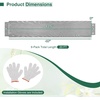 image:imageGiantex Galvanized Metal Landscape Edging 6 Pcs Flexible Galvanized Metal Garden Edging Border with Wood Grain Look 20FT Bendable Interlocking Lawn Edging for Flower Beds Pathways amp Backyard6 Pack435x8