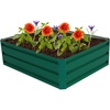 image:imageGiantex 3Tier Raised Garden Bed 47 x47x24 HeavyDuty Metal Outdoor Planter Box wOpenEnded Base Elevated Planter Box for Vegetable Fruit Flower Herb Patio Backyard Raised Bed Kit1